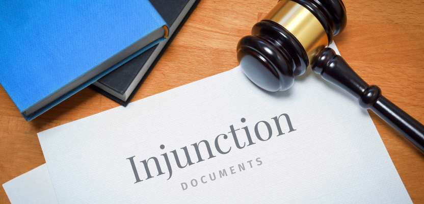 Court Injunction Registration